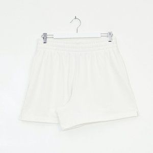 NWT White Sweat Shorts